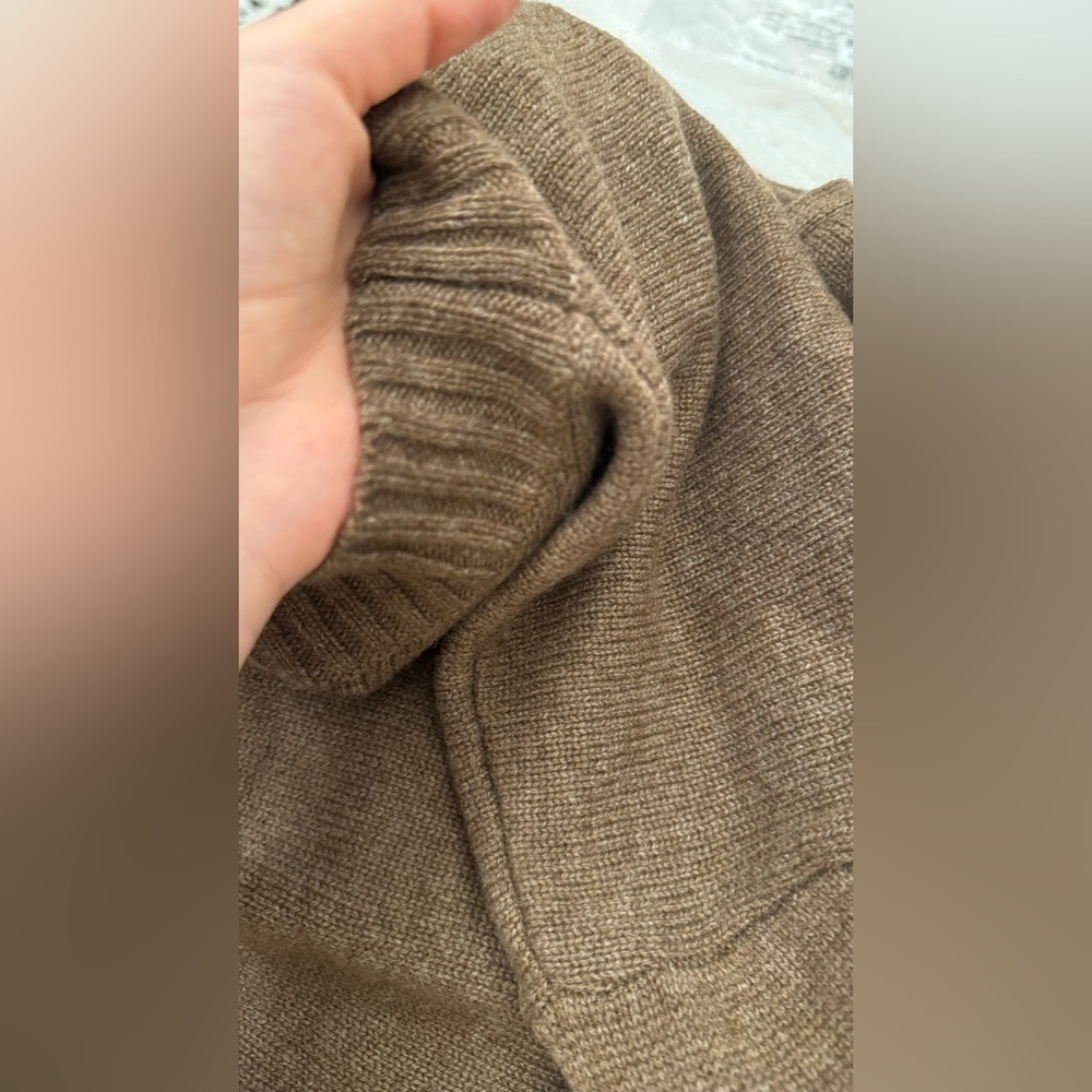 Christopher Esber Knit Tie Sweater Dress In Fawn - Picture 12 of 15